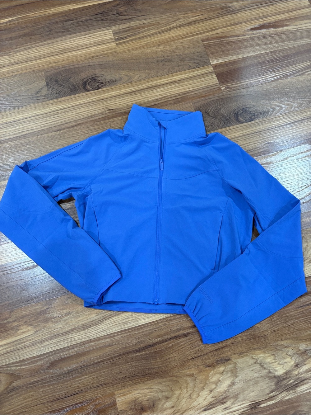 Lululemon Blue Women's Lightweight Full‑Zip Jacket size 0 or girls 10/12 NWOT